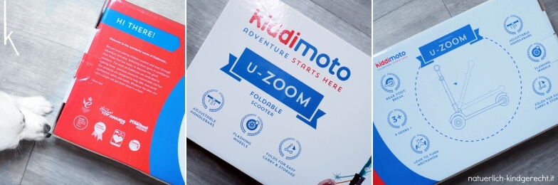 Kiddimoto UZoom Adventure starts here Kinderroller